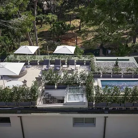 A11 - Cap Sea View 5 Bdr - Ac, Rooftop Pool & Parking ヴィラ *