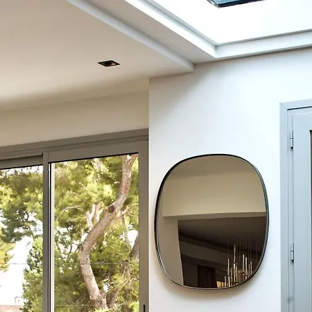 ヴィラ A11 - Cap Sea View 5 Bdr - Ac, Rooftop Pool & Parking アンティーブ